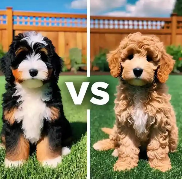 Mini Goldendoodle vs Mini Bernedoodle